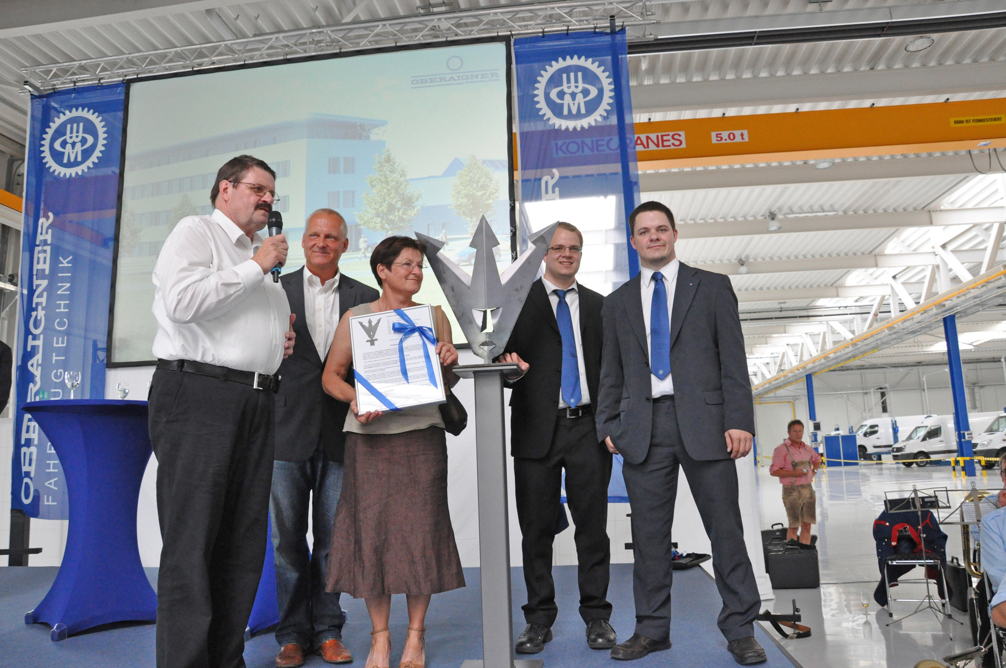 Oberaigner neues Werk in Rostock Rohrbach