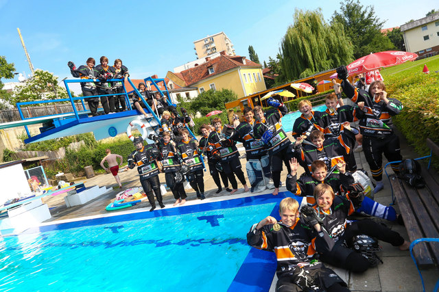 Graz ist derzeit unter der Leitung der Moser Medical Graz99ers Anwärter auf die Ernennung zum Eishockey-Landesleistungszentrum. | Foto: 99ers Juniors