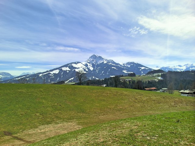 Das Kitzbüheler Horn gegen Südosten