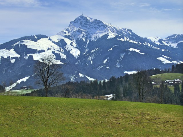 Das Kitzbüheler Horn gegen Südosten