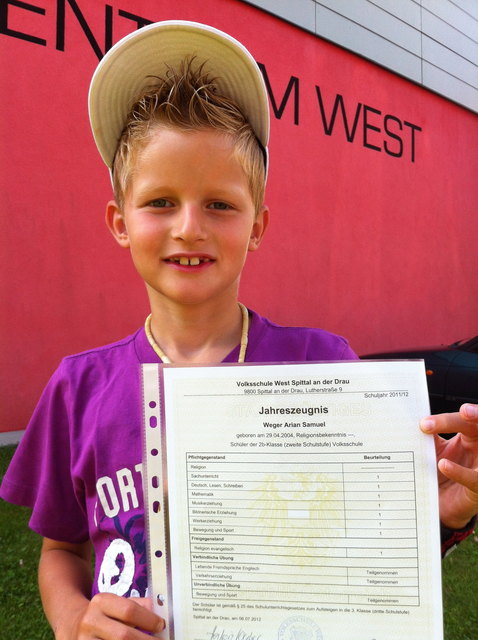 Arian Samuel Weger 2b Vs-West, Spittal an der Drau