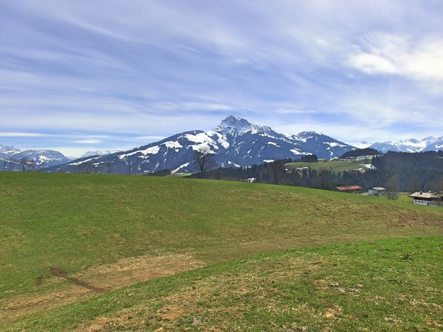 Das Kitzbüheler Horn gegen Südosten