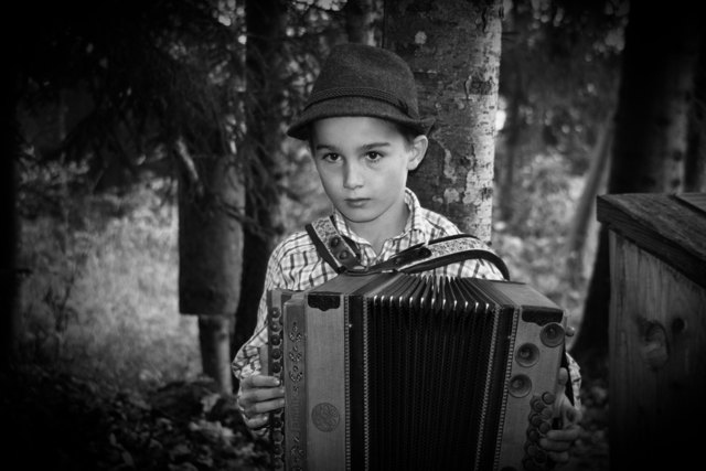 Images of Rural Europe, Kategorie Jugend: „Der Junge Musikant“
Foto: Franz Dittlbacher (Gegenlicht – Foto-Filmclub Mondsee)