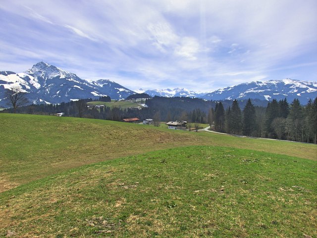 Das Kitzbüheler Horn gegen Süden