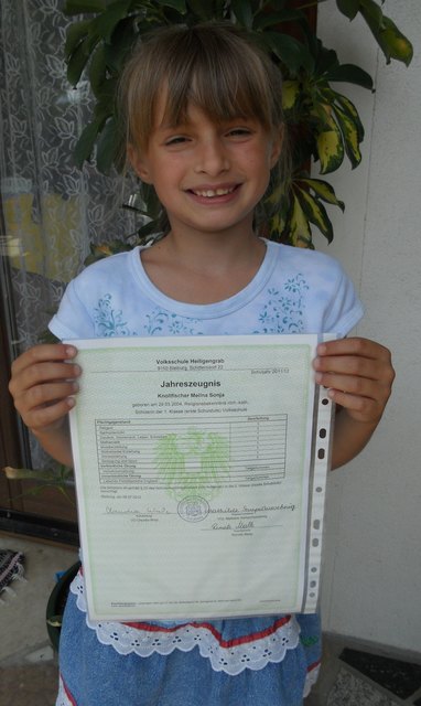 Melina Knollfischer 1.Klasse VS Heiligengrab