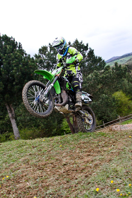 Michael Sandner überzeugte bei den MX-Masters-Kids in Frankreich.