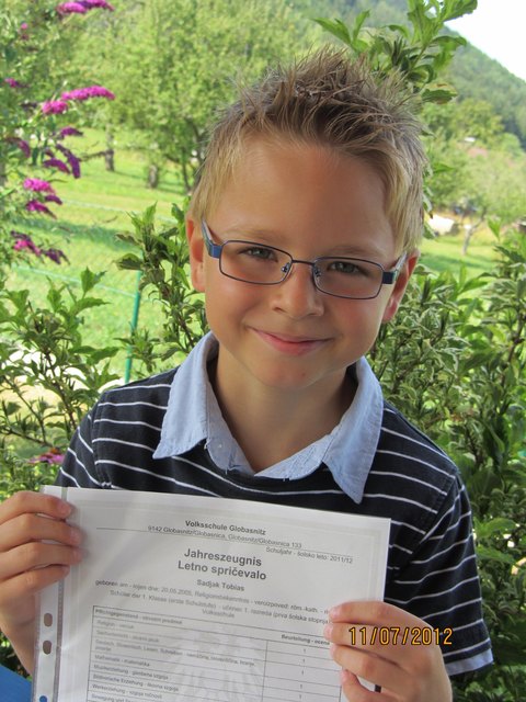 Tobias Sadjak, 1. Kl., VS Globasnitz