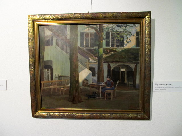 Ein Gemälde von Hugo von Preen, einem Gründungsmitglied der Innviertler Künstlergilde.