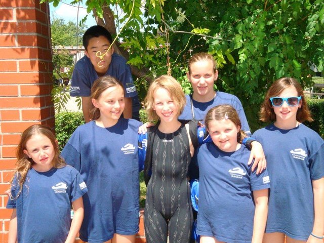 hinten v. l. n. r.: Lu Duo-Ji, Maric Ivana, Hufnagl Katja, vorne v. l. n. r.: Hufnagl Lisa, Gruber Laura, Stix Magdalena, Pichler Selina