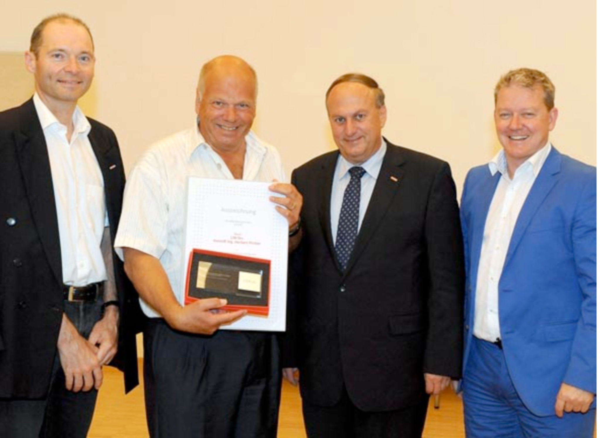 Wirtschaftsmedaille für Herbert Pichler Grieskirchen & Eferding