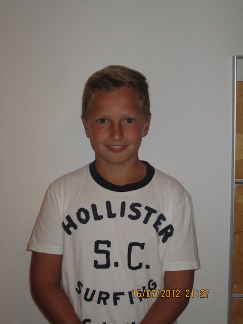 Thomas Eder, 4 Klasse VS 23 Wölfnitz - Der beste kleine Bruder! Hab dich lieb deine große Schwester Eva!