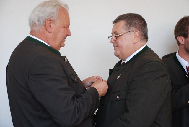 Bundesobmann Hofrat Mag. Obmann und Karl Pöcher