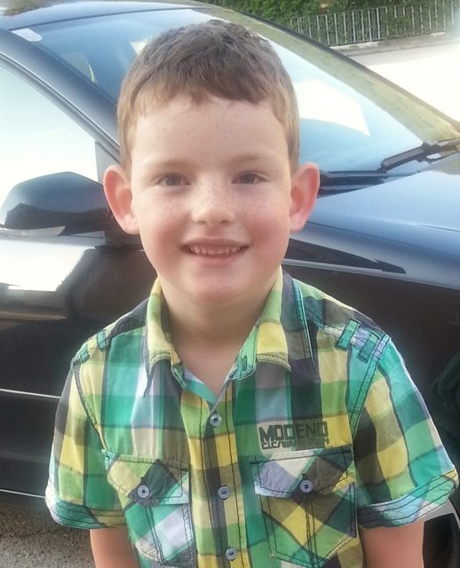 Happerger Kevin, 7 Jahre, 1.Klasse der Volksschule Friesach