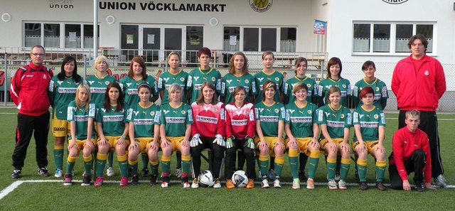 Die Damen-Meistermannschaft der UVB Vöcklamarkt.