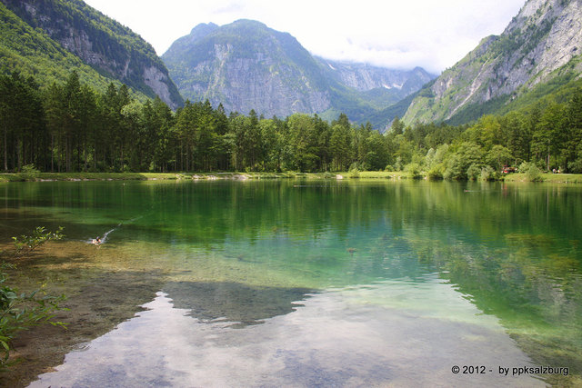 Der Bluntausee im Tennengau