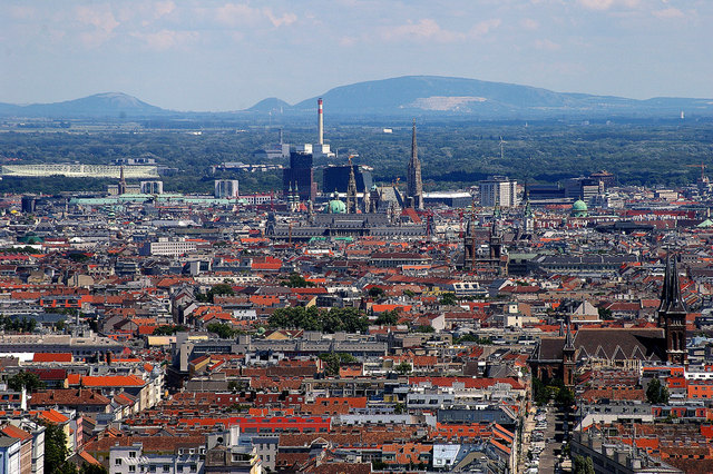 Über den Dächern von Wien