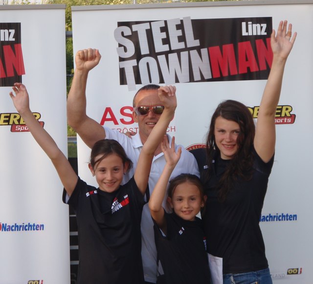 die erfolgreiche Mannschaft v. l. n. r.: Katja Hufnagl, Peter Hufnagl, Lisa Hufnagl, Stefanie Krechl