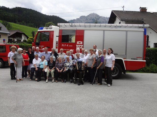 Gemeinsames Grillfest für die Bewohner des Betreubaren Wohnens in Spital am Pyhrn und Roßleithen. | Foto: Privat