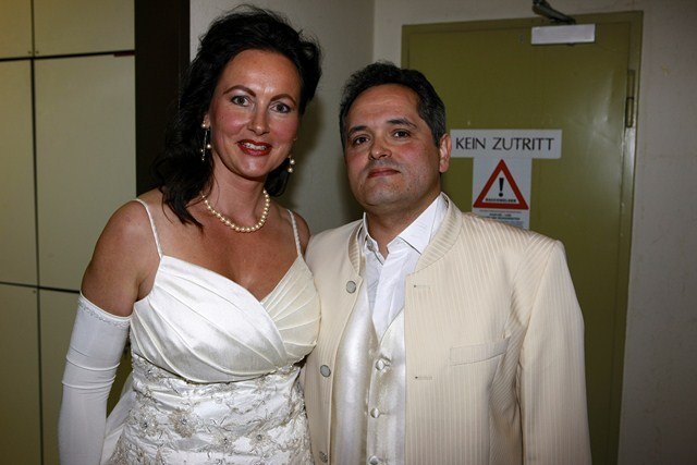 Die beiden großartigen Solisten Judith Graf und Michael Nowak.