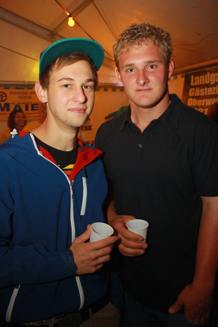 Hannes Esterbauer aus Munderfing und Josef Schöppl aus Jeging