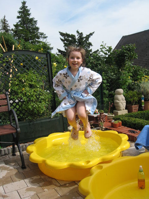 Badespaß zwischendurch ....