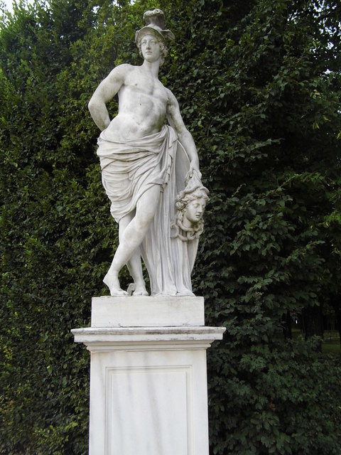Perseus mit dem Kopf der Medusa (?)