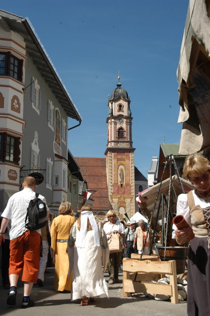  Historischer Bozner Markt von 4. bis 12. August. - Telfs 