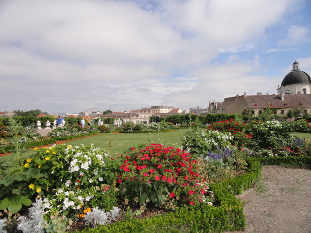 Belvedere Garten - die schönsten Gärten in Wien