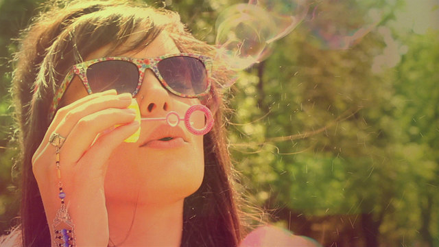 unsere liebe Steffi genießt den Sommer