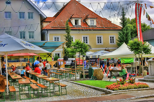 Straßenspektakel Frankenburg Heißen Pflaster 2012