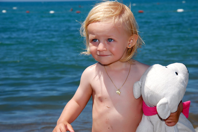 Meine Tochter Carmen im Urlaub