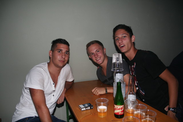 Bernhard, Lukas und Daniel