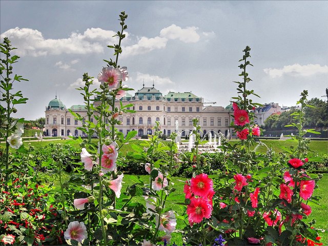 Sommer auch im Belvedere
