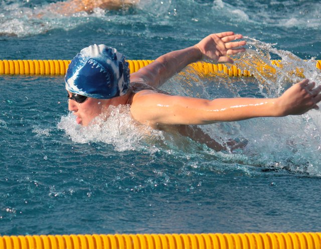 Gold für Patrik Lenzeder über 200 m Schmetterling | Foto: (c) Elisabeth Ruttenstock
