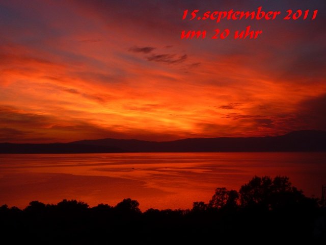 abendstimmung in njidvice-croatien