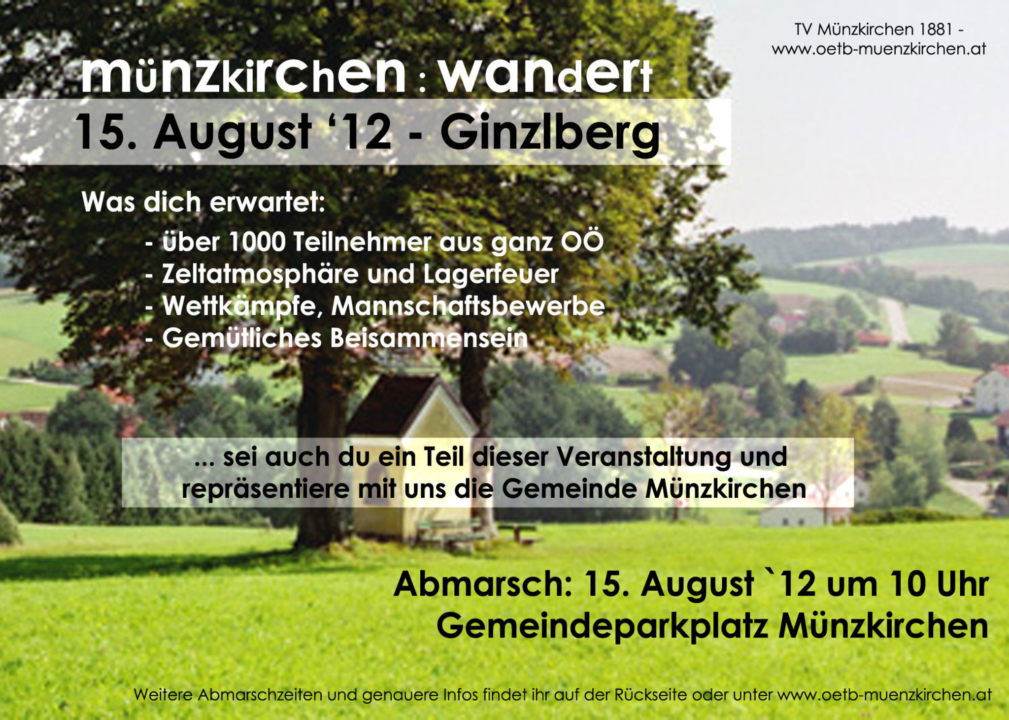 Jahnwanderung ÖTB Münzkirchen - Schärding