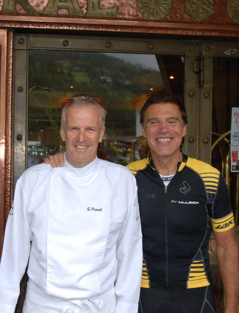 Haubenkoch Gottfried Prantl mit Frank Wörndl. | Foto: Das Central