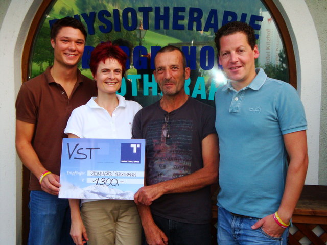 Martin Hörl (VST), Barbara Seebacher, Reinhard Perkmann, Martin Schwaiger (VST) (v.li.). | Foto: VST