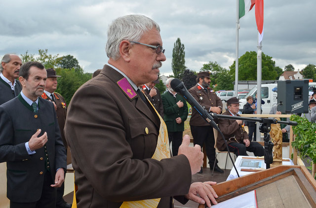 Diakon Heinz Rieder während der Segensandacht | Foto: privat