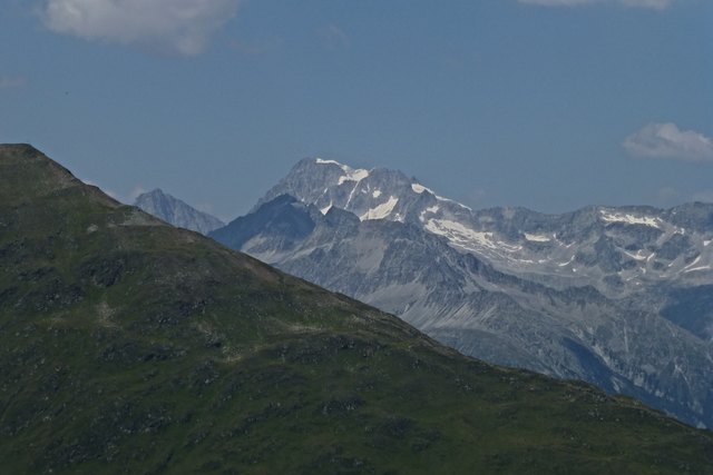 Rieserfernergruppe, mit Hochgall (hinter dem Berg liegt Südtirol)
