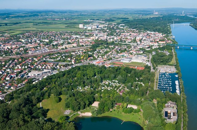 Der fünfte Platz ging an Franz Libal unter dem Titel: „Ganz Tulln ist schon – nicht nur von oben“. | Foto: F. Libal