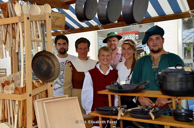  Bozner Markt in Mittenwald - Telfs Illustration 