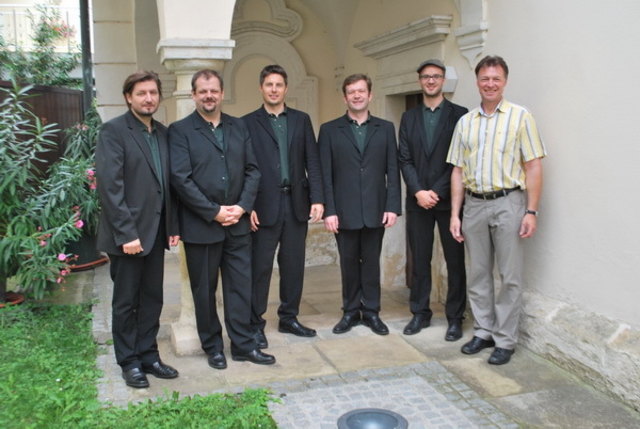 Bewährter Sommerkurs für Blechbläser mit dem Ensemble „Styrian Brass“ und Günther Pendl in Bad Radkersburg. 	Foto: KK