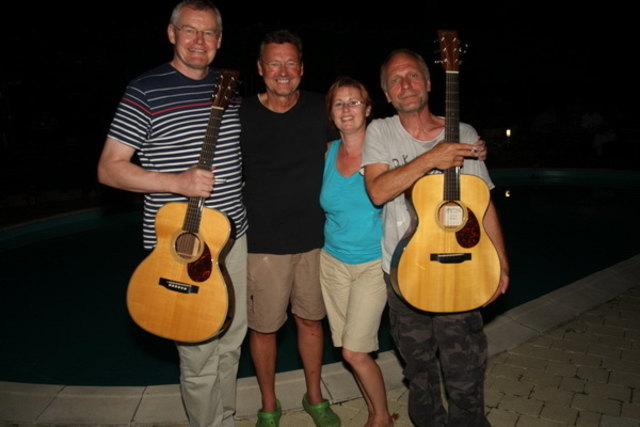Musikereignis: Peter Ratzenbeck, das Ehepaar Weber und Dominikus Plaschg. 	Foto: WOCHE