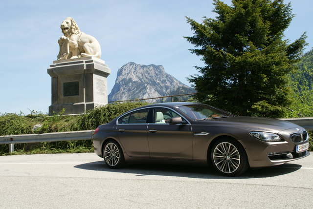 Das 6er Gran Coupé wurde im Salzkammergut vorgestellt.