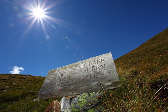 Gleich nach dem Murtörl beginnt das Nationalpark-Gebiet