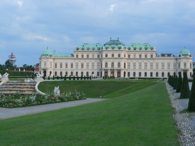 Belvedere im Sommer 2012