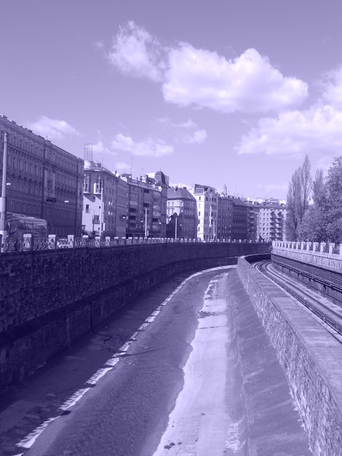 Auf der Pilgrambrücke