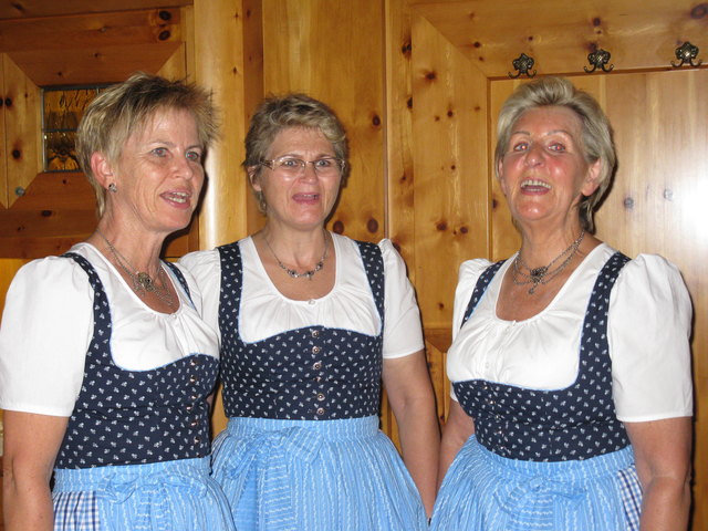 Der Unterlandler Dreigesang war aus Kufstein und Umgebung nach St. Anton gekommen.