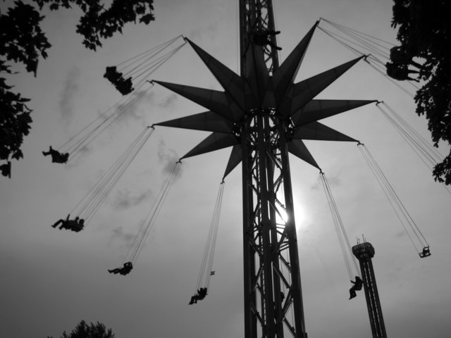 Abkühlung anderer Art: Frische Luft um die Nase wehen lassen und Aussicht genießen